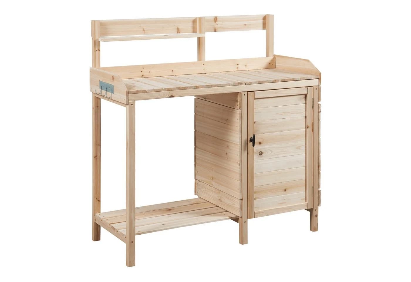 casa.pro Pflanztisch Alessano mit Schrank Tannenholz - Bild 2