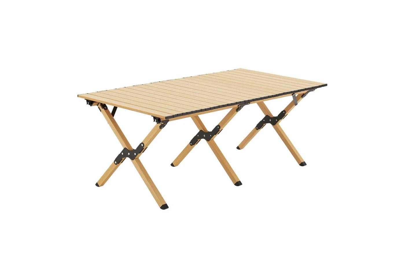 casa.pro Gartenlounge-Set 5-tlg. Beige Aluminium Camping - Bild 4