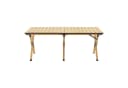 casa.pro Gartenlounge-Set 5-tlg. Beige Aluminium Camping Bild 5