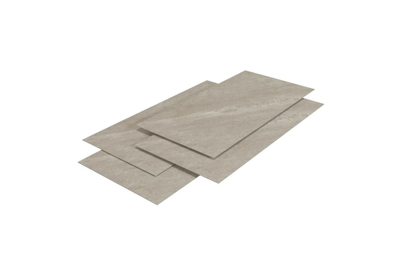 neu.haus Duschrückwand 4-tlg. Wandpaneel Bladel 4er Set 120 x 60 cm Cream Stone - Bild 5