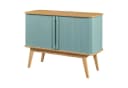 en.casa Kommode Tysvær Bambus/Blau Bild 3