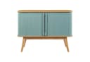 en.casa Kommode Tysvær Bambus/Blau Bild 5