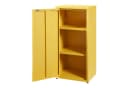 en.casa Mehrzweckschrank Burlöv Gelb 1 Tür Industriedesign Bild 5