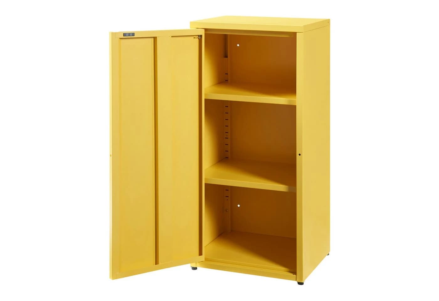 en.casa Mehrzweckschrank Burlöv Gelb 1 Tür Industriedesign - Bild 5