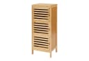 en.casa Beistellschrank Ypäjä Bambus 3 Türen Bild 2