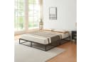 en.casa Metallbett Trerunta Stahl Schwarz Bild 1