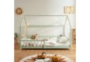 en.casa Hausbett »Hesel« Montessori Bett Kiefernholz Mintgrün Bild 3