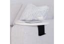 en.casa Couchtablett verstellbar Creme Spanplatte Bild 5