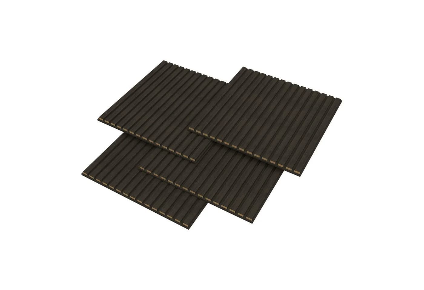 neu.holz 3D Wandpaneel Set 4-tlg. Vang Grau Eichenoptik - Bild 2