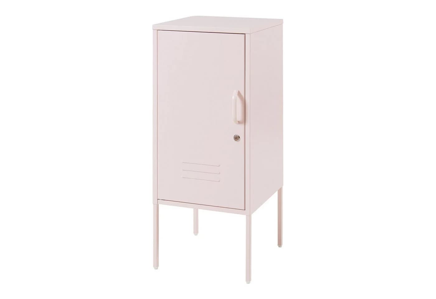 en.casa Nachtschrank Hausjärvi Rosa Abschließbar - Bild 2