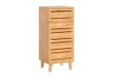 en.casa Midischrank Epind Bambus Natur mit Magnetverschluss Bild 3