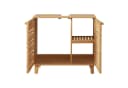 en.casa Waschbeckenunterschrank Epind Bambus Natur Bild 5