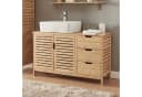 en.casa Waschbeckenunterschrank »Boksereys« Bambus Natur Bild 1