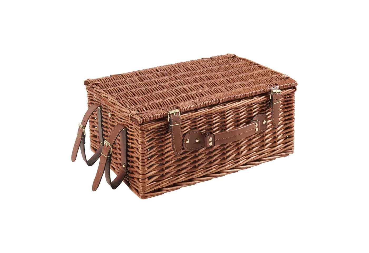 casa.pro Picknickkorb Brindisi Weidenkorb für 4 Personen - Bild 3