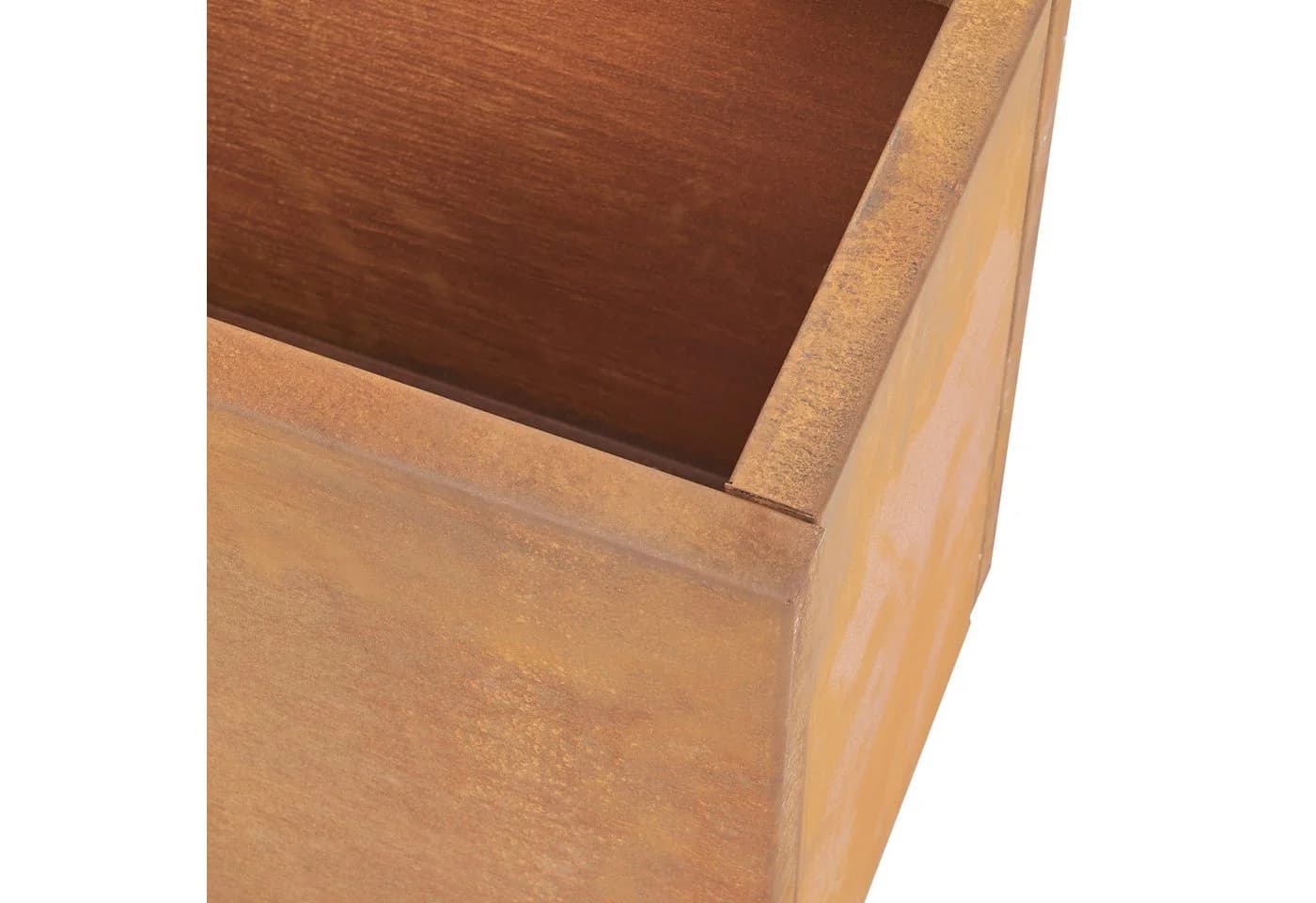 casa.pro Pflanzkübel Vaargel Blumenkasten 40x80x30 cm Cortenstahl - Bild 5