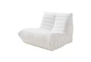 en.casa Sitzsack Kodsø mit Rückenlehne Mikrofaser Beige Bild 3