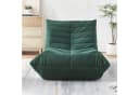 en.casa Sitzsack »Kodsø« mit Rückenlehne Cord Grün Bild 1