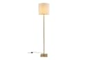 lux.pro Stehlampe Fildholm 157 cm Messingfarben Leinenoptik Bild 4
