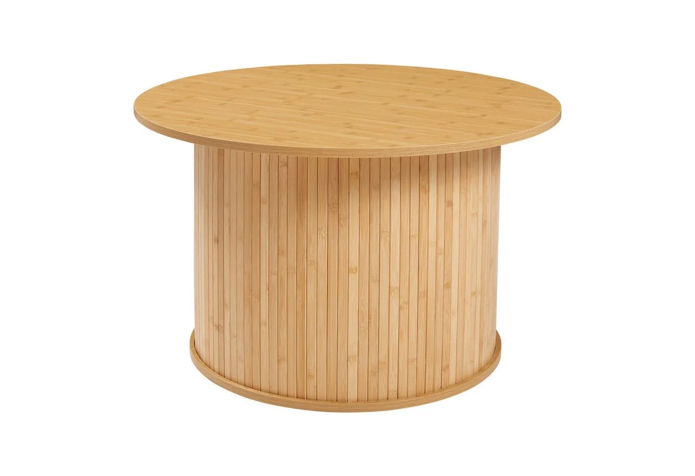 en.casa Couchtisch Ledepid Bambus MDF Natur Modern - Bild 2