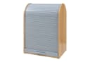 en.casa Rollladenschrank Kavlinge Grau Bambus Jalousietür Bild 2