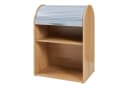 en.casa Rollladenschrank Kavlinge Grau Bambus Jalousietür Bild 5
