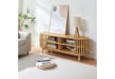 en.casa TV-Schrank Fernsehtisch Jarvenpaa 140x40x50 cm Bambus Bild 1