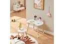 en.casa Kinderschreibtisch-Set mit Stuhl »Lallega« Weiß/Gelb Kiefernholz + MDF Bild 3