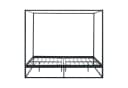 en.casa Himmelbett Kristianstad mit Matratze Metall Schwarz Bild 4