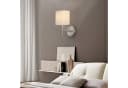 lux.pro Wandleuchte Winsford E14 Metall Textil 2-tlg. Set Bild 1