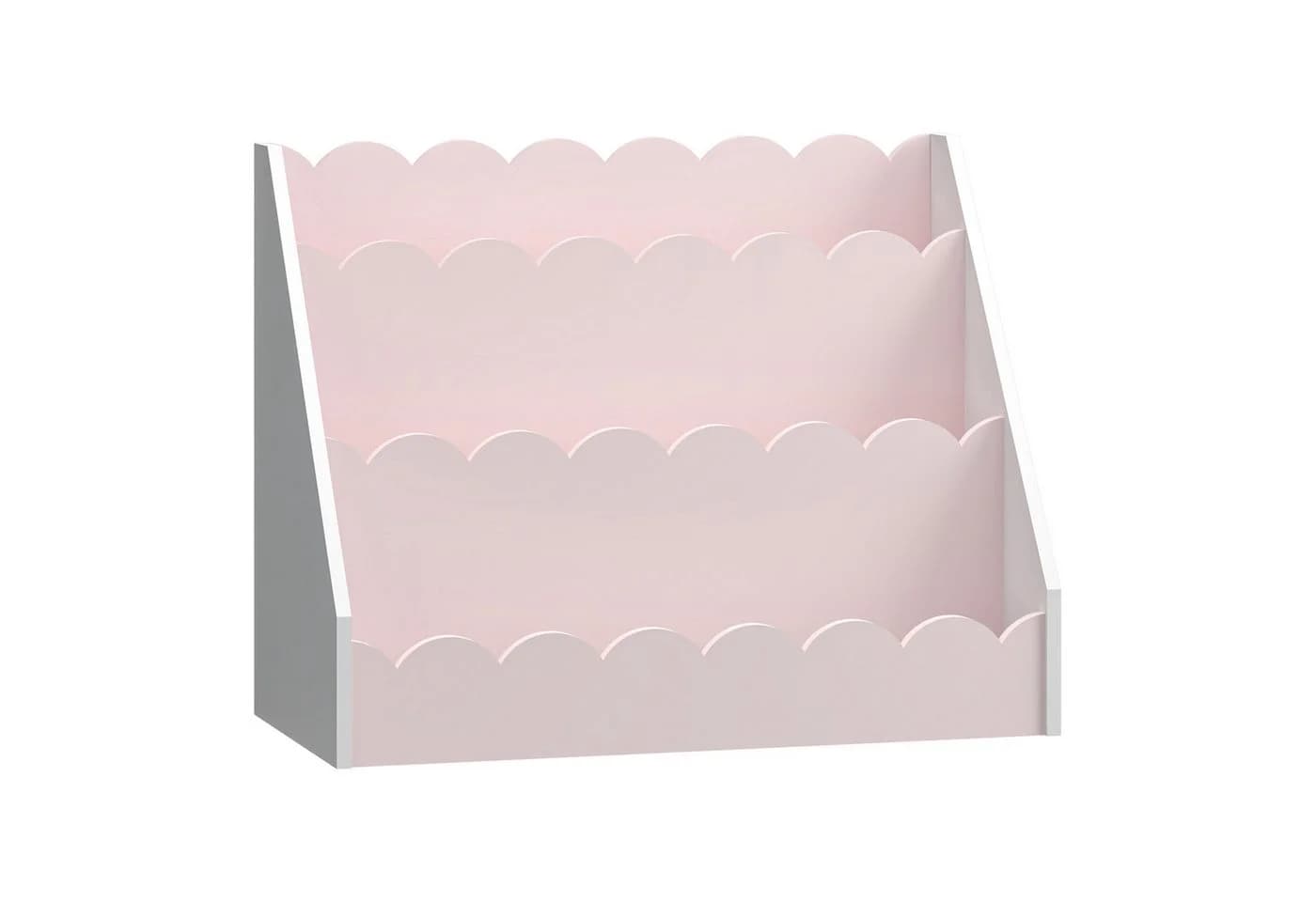 en.casa Kinderregal Vestnes Cotton Candy/Weiß - Bild 2