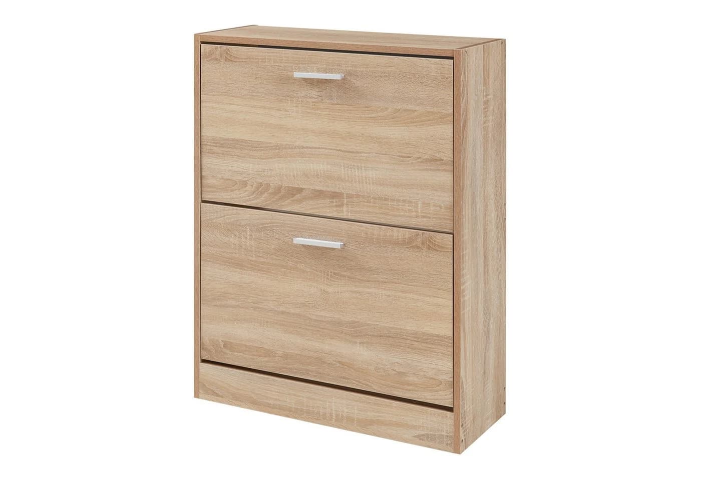 en.casa Schuhschrank Sykkylven Schuhkipper 2 Klappen - Bild 2