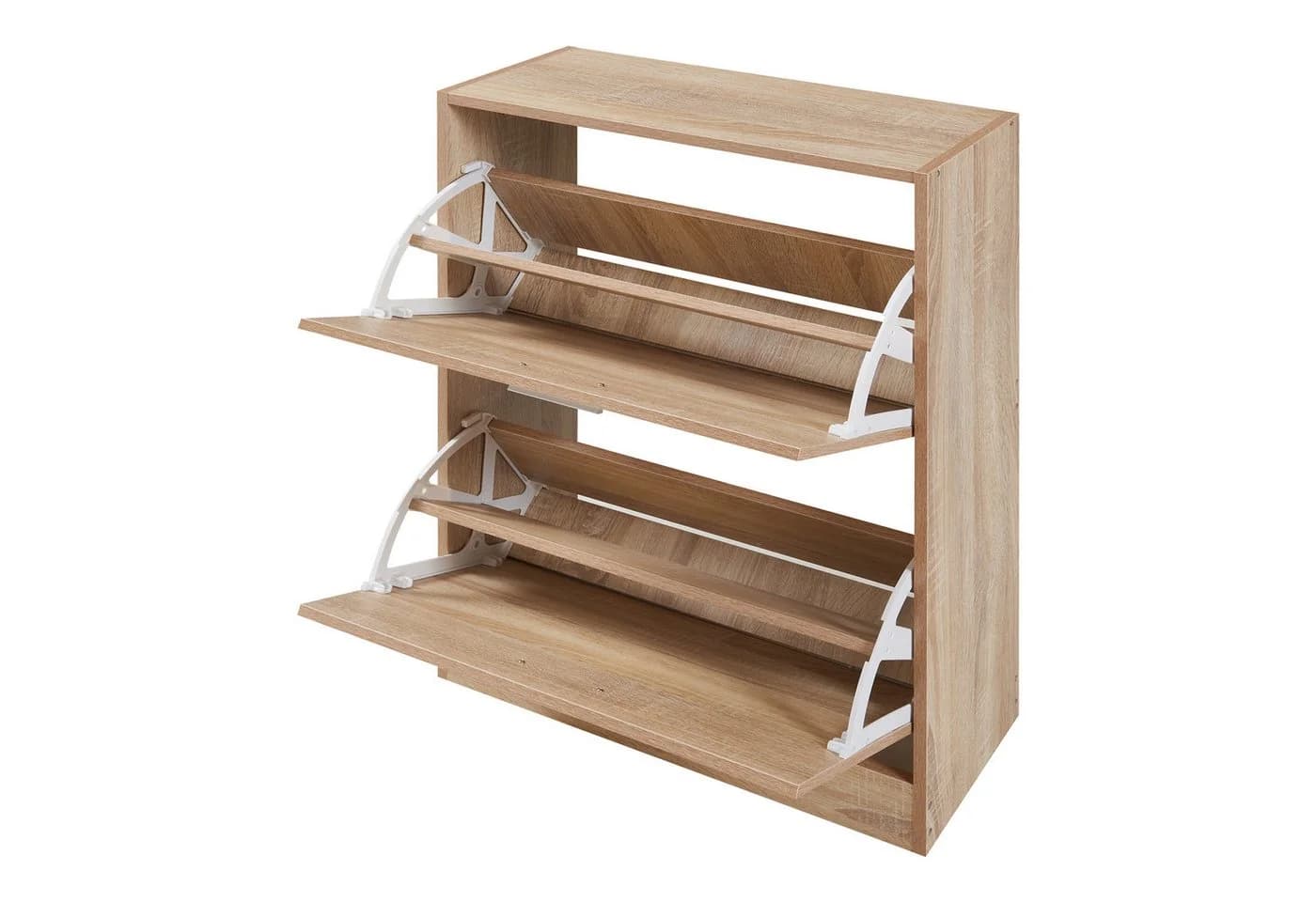 en.casa Schuhschrank Sykkylven Schuhkipper 2 Klappen - Bild 5