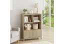 en.casa Highboard Lukkodso mit 2 Türen und 5 Fächern Eicheoptik Bild 2