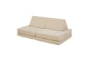 en.casa Spielsofa 5-teilig Beige Cord Bezug Flexibel Bild 2