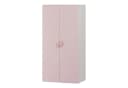en.casa Kinderkleiderschrank Sandnes Weiß/Rosa Bild 5
