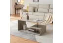en.casa Couchtisch Haarlem Betonoptik hell Bild 1