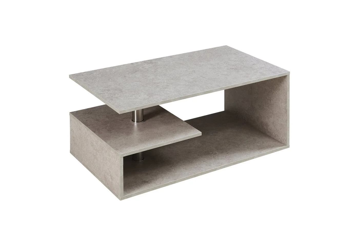 en.casa Couchtisch Haarlem Betonoptik hell - Bild 4