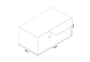 en.casa Couchtisch Haarlem Betonoptik hell Bild 5