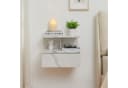 en.casa Wandboard »Amberg« Marmoroptik Weiß Bild 3