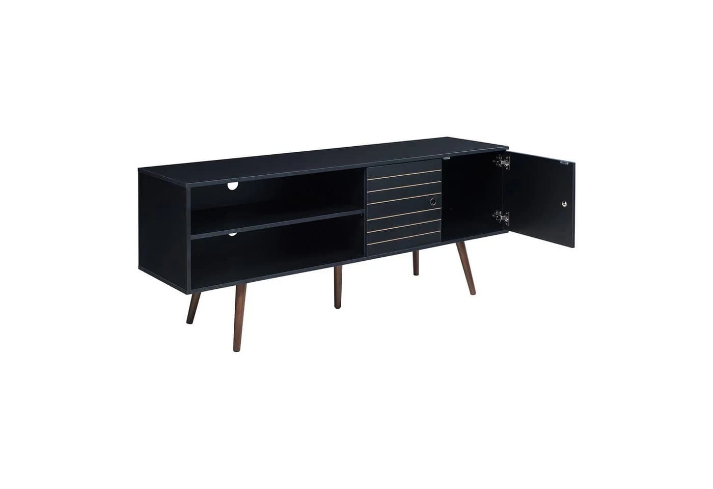 en.casa TV-Schrank Vare Schwarz - Bild 5