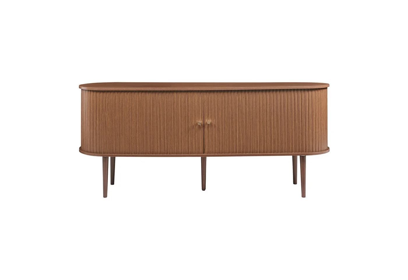 en.casa Sideboard Mapia Walnussoptik - Bild 5