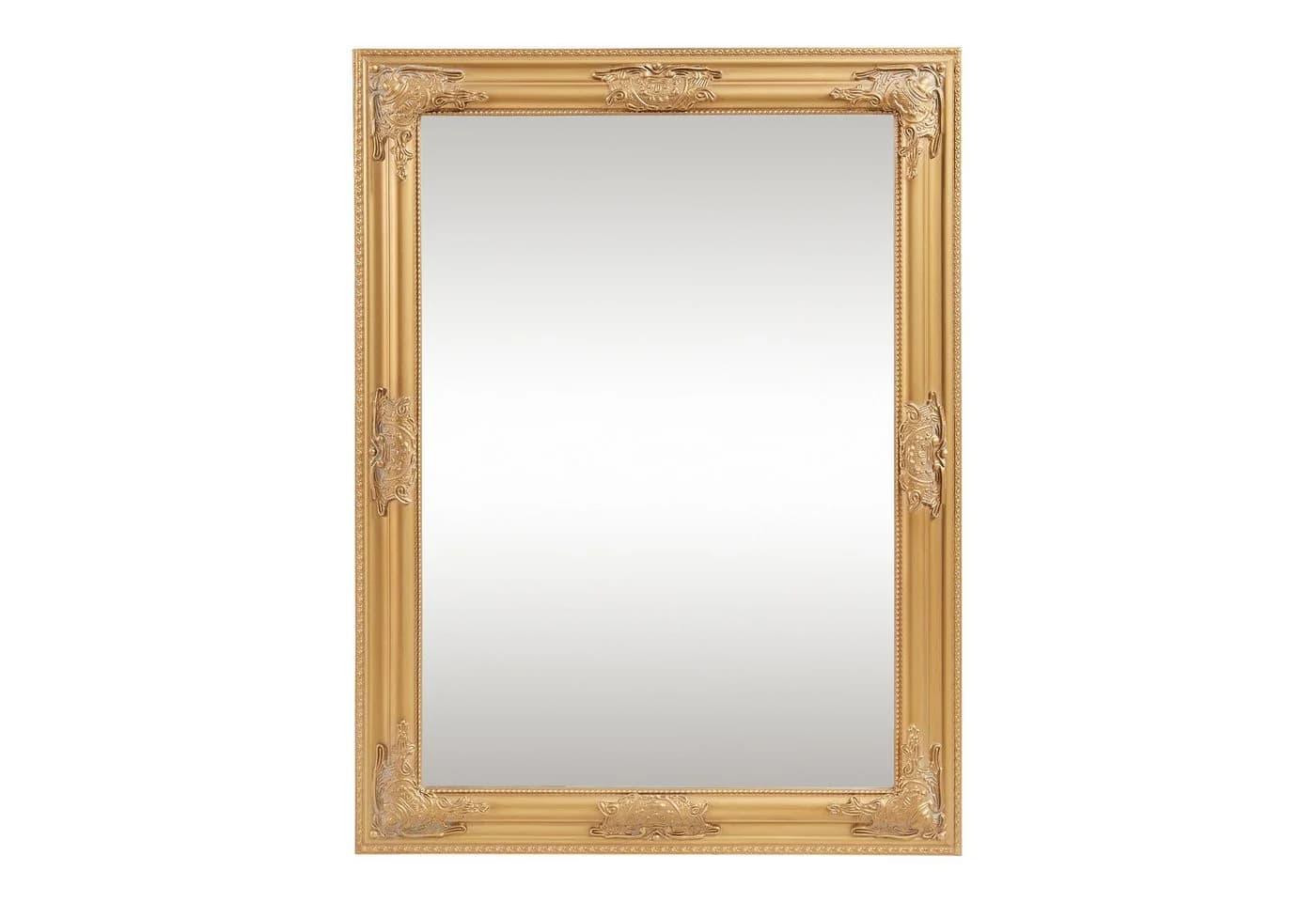 en.casa Wandspiegel »Punkalaidun« im Barockstil 80x60 cm Gold - Bild 2