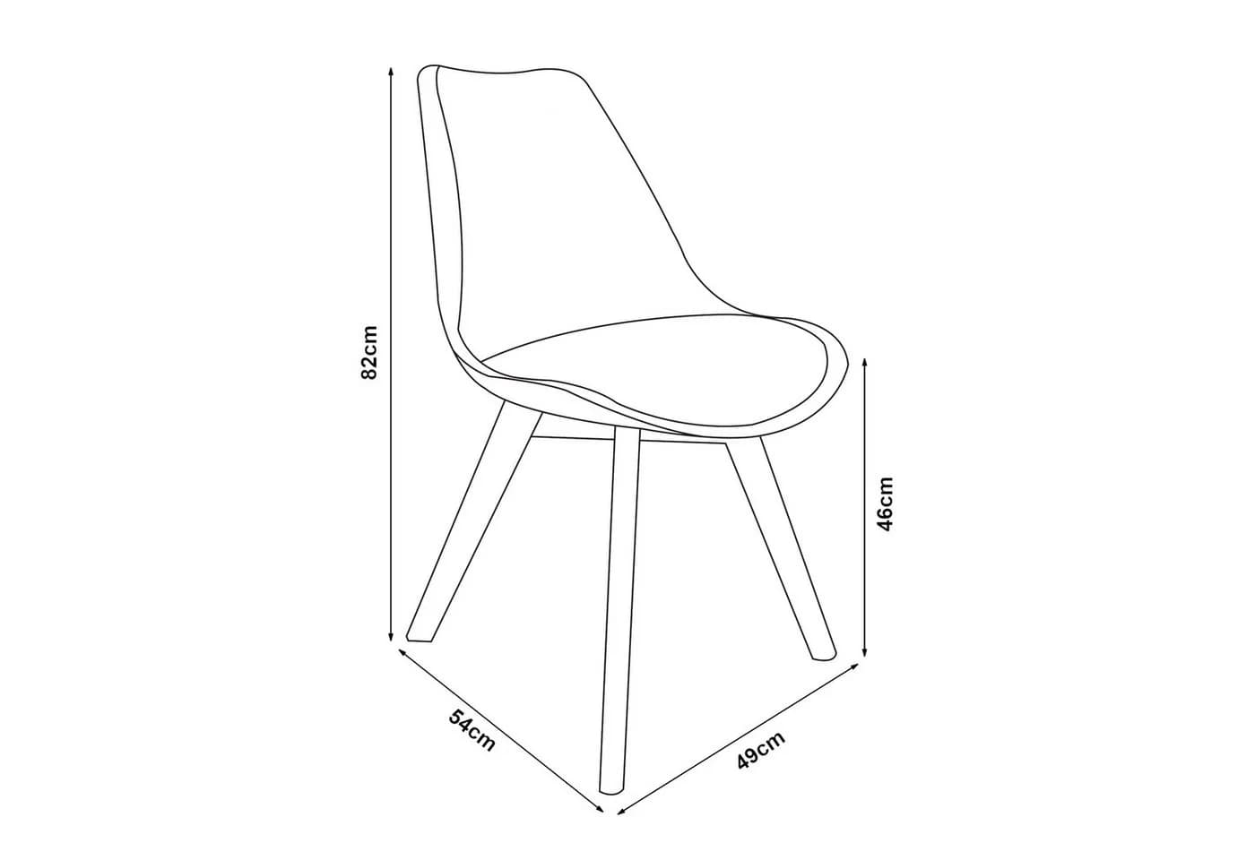 en.casa Esszimmerstuhl 2er-Set »Fläten« Cord Dunkelgrün Massivholz - Bild 5