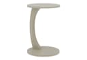 en.casa Beistelltisch Holeby C-Form mit Rollen Sandstein Bild 2