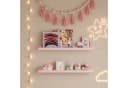 en.casa Kinderregal, Set 2-tlg., »Vestnes« Wellendesign Cotton Candy Bild 3