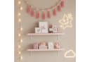 en.casa Kinderregal 2-tlg. Wellendesign Cotton Candy Bild 1