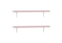 en.casa Kinderregal 2-tlg. Wellendesign Cotton Candy Bild 2