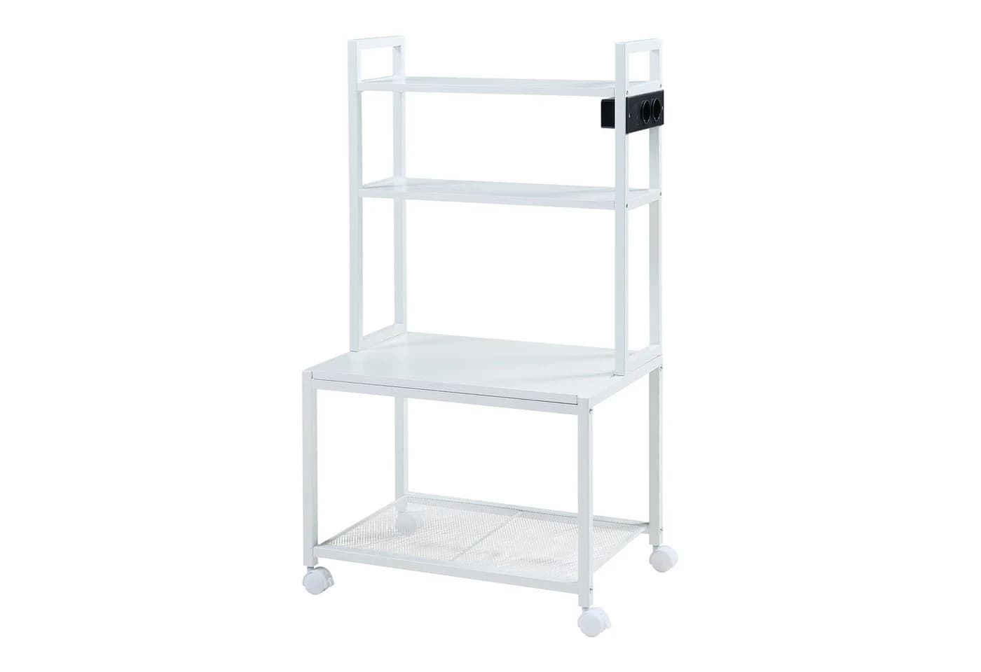 en.casa Druckertisch Svanaldsvipp mit 2 Steckdosen - Bild 3