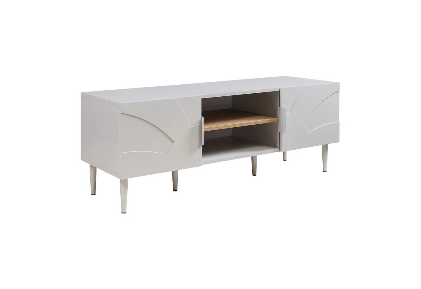 en.casa TV-Schrank Starvili Beige - Bild 3