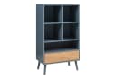 en.casa Bücherregal »Reyljand« Grau/Eicheoptik Bild 3